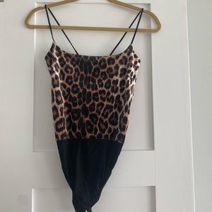 Nasty gal cheetah bodysuit